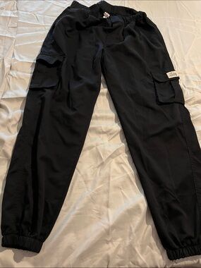 Scrubs Black Cargo Jogger Pants